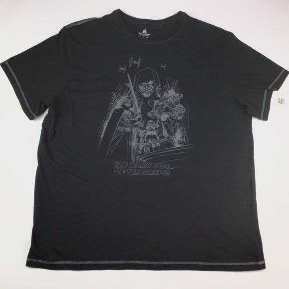 Star Wars T Shirt Lot of 2 Size XL Black - Picture 5 of 7